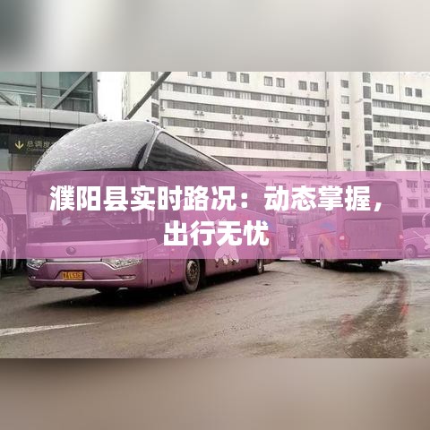 濮阳县实时路况：动态掌握，出行无忧
