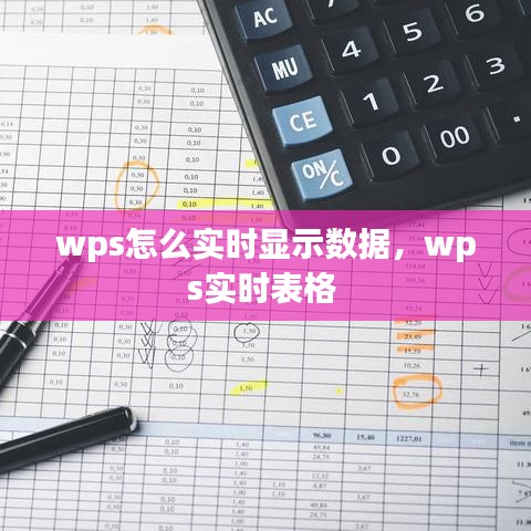 wps怎么实时显示数据，wps实时表格 