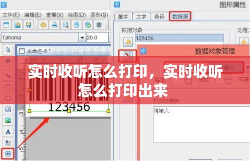 实时收听怎么打印，实时收听怎么打印出来 