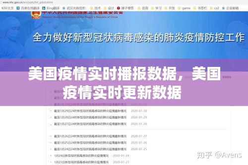 美国疫情实时播报数据，美国疫情实时更新数据 
