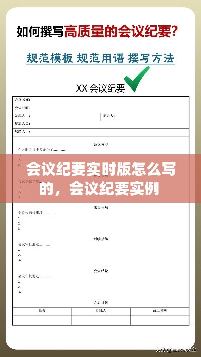 会议纪要实时版怎么写的，会议纪要实例 