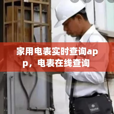 家用电表实时查询app，电表在线查询 
