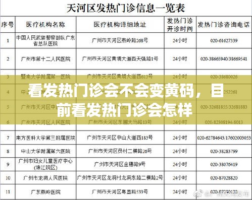 看发热门诊会不会变黄码，目前看发热门诊会怎样 