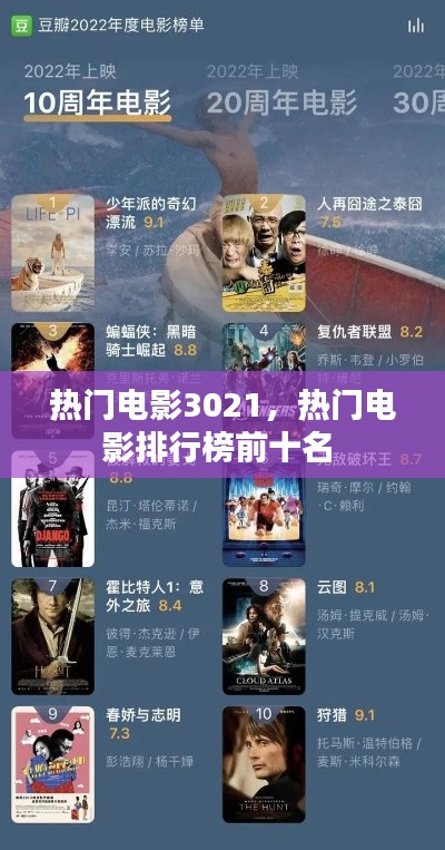 热门电影3021，热门电影排行榜前十名 