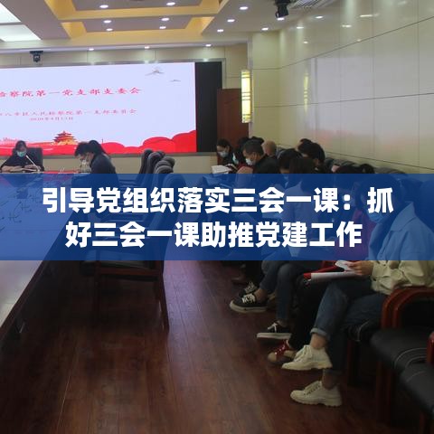 引导党组织落实三会一课：抓好三会一课助推党建工作 