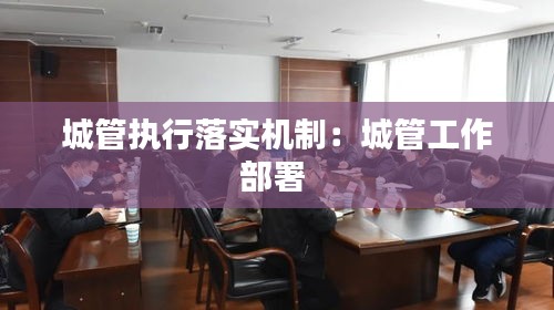 城管执行落实机制：城管工作部署 