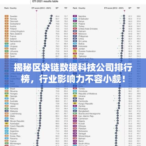 揭秘区块链数据科技公司排行榜，行业影响力不容小觑！