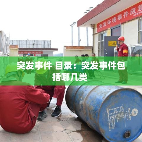 突发事件 目录：突发事件包括哪几类 