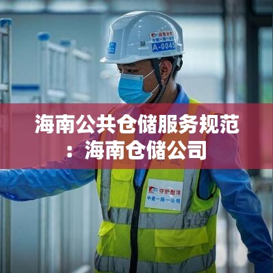 海南公共仓储服务规范：海南仓储公司 
