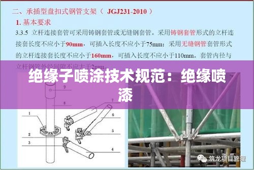 绝缘子喷涂技术规范：绝缘喷漆 