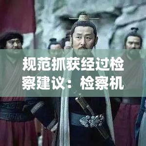 规范抓获经过检察建议：检察机关采取的搜查措施 