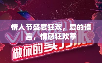 情人节盛宴狂欢，爱的语言，情感狂欢季