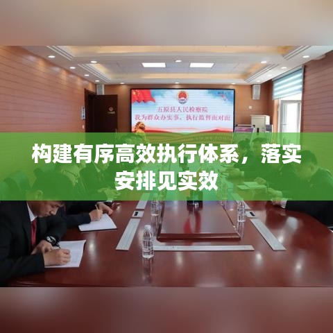 构建有序高效执行体系，落实安排见实效