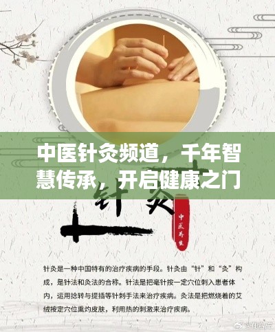 中医针灸频道，千年智慧传承，开启健康之门，助你领略针灸魅力！