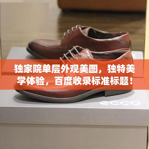 独家院单层外观美图，独特美学体验，百度收录标准标题！