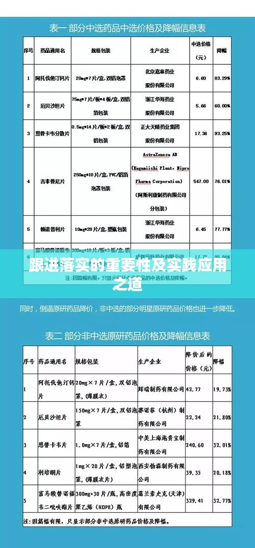 跟进落实的重要性及实践应用之道