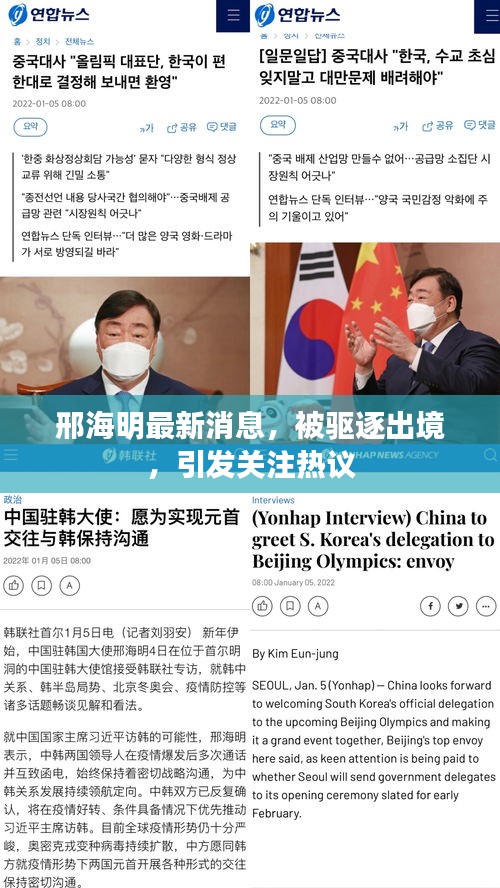 邢海明最新消息，被驱逐出境，引发关注热议