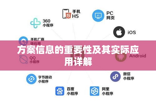 方案信息的重要性及其实际应用详解