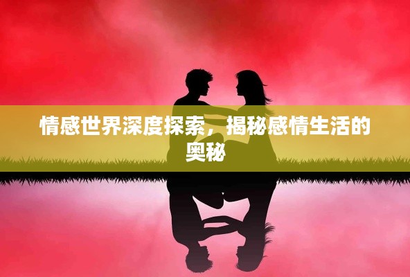 情感世界深度探索，揭秘感情生活的奥秘