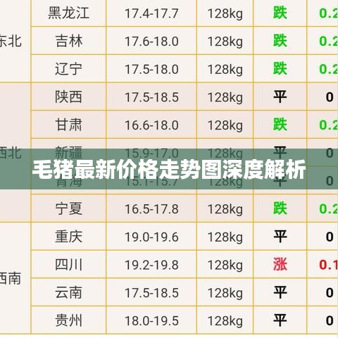 毛猪最新价格走势图深度解析