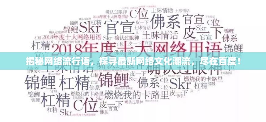 揭秘网络流行语，探寻最新网络文化潮流，尽在百度！