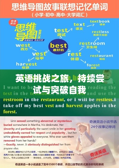 英语挑战之旅，持续尝试与突破自我